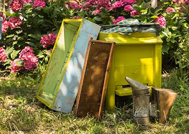 Bee Hive Feeders