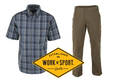 Work n' Sport Men's Shirt and Pants