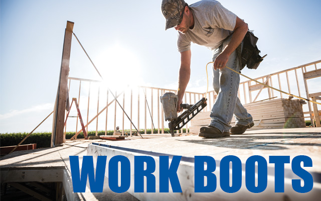 Workboots at Blain's Farm & Fleet