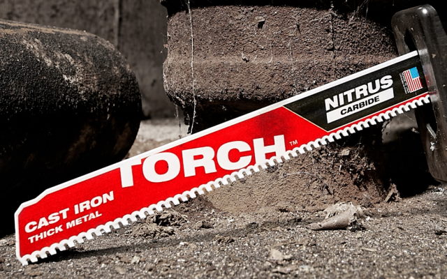 Cast Iron Torch Saw Blade