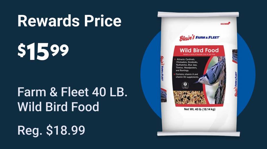 Fleet Farm Bird Seed 40 Lb