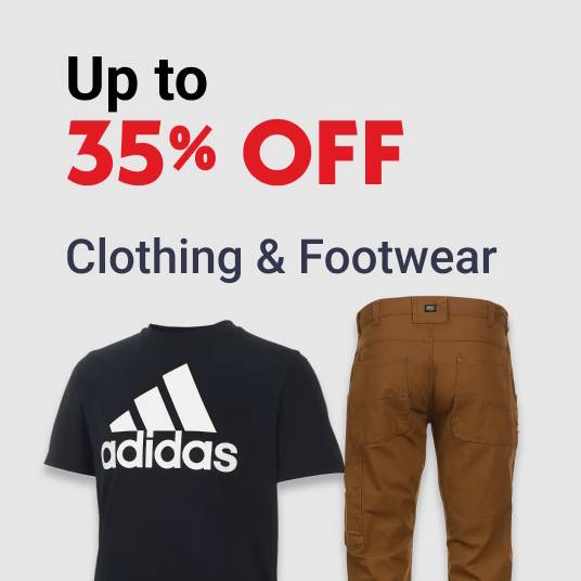 Up to 35% OFF Clothing & Footwear