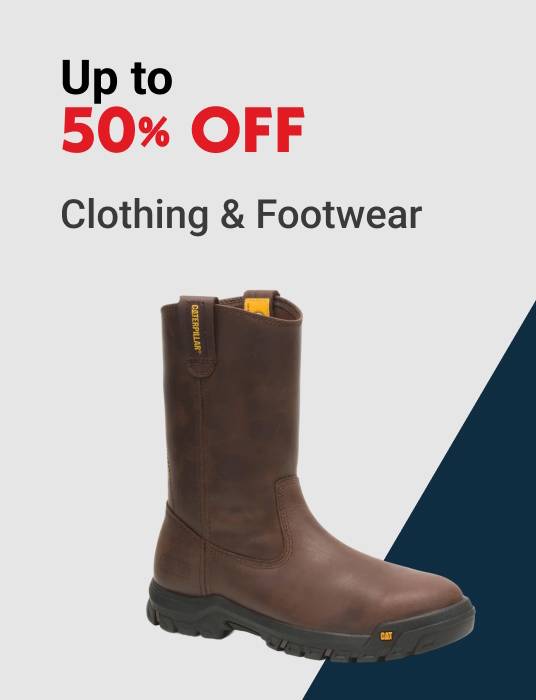 Up to 50% OFF Clothing & Footwear