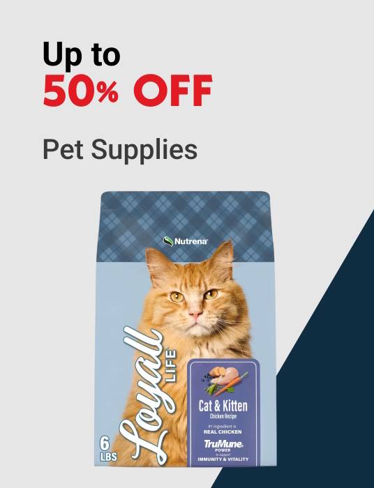 Up to 50% OFF Pet Supplies