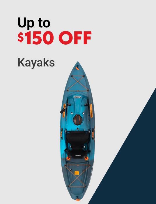 Up to $150 OFF Kayaks