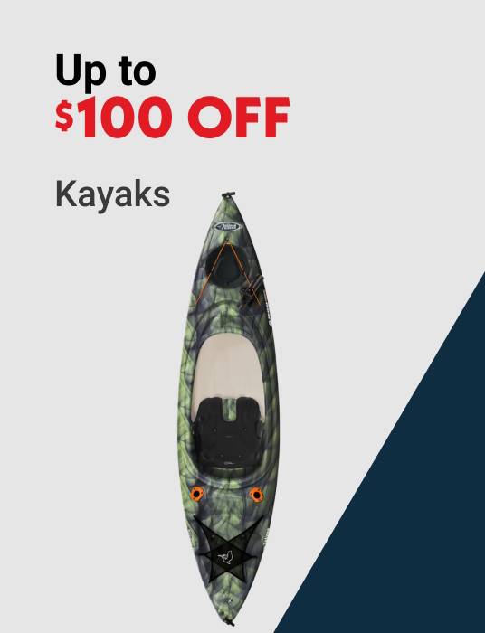 Up to $100 OFF Kayaks
