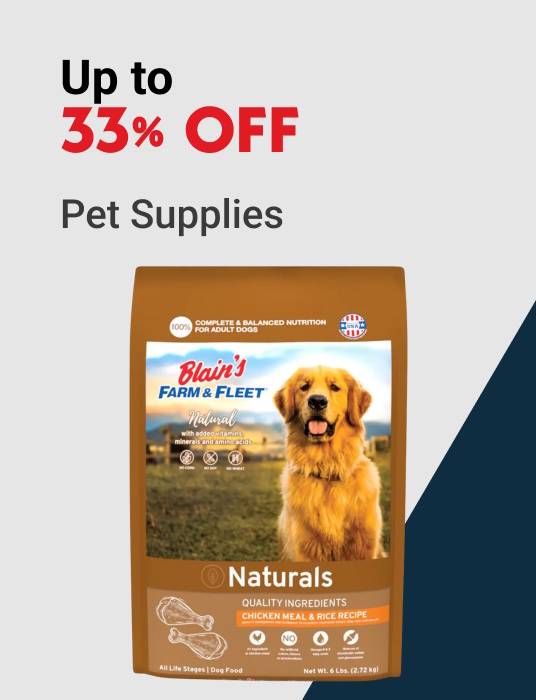 Up to 33% OFF Pet Supplies