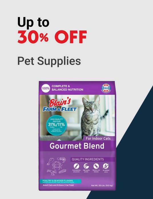 Up to 30% OFF Pet Supplies