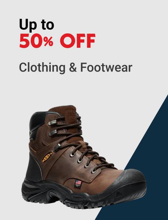 Up to 50% OFF Clothing & Footwear