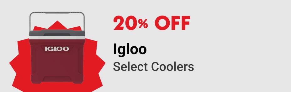 20% OFF Igloo Select Cools