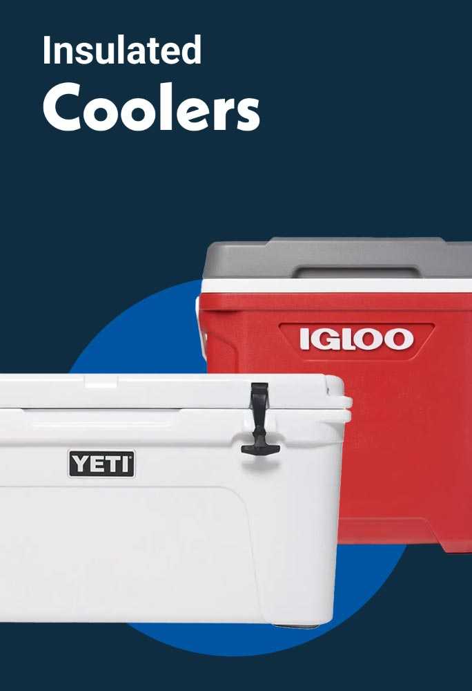 Insulated coolers