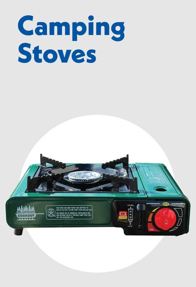 Camping stoves