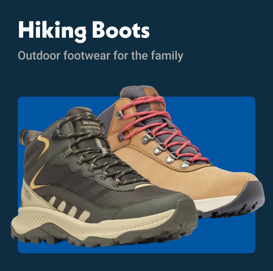 Hiking Boots: Outdoor footwear for the family