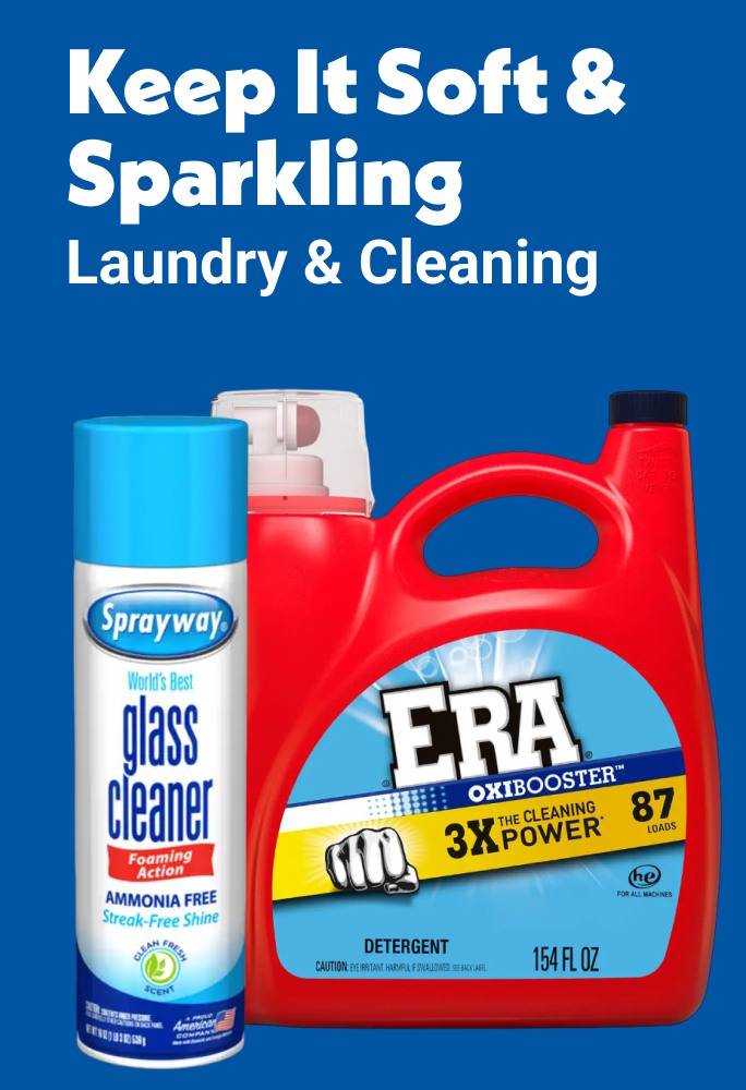 Keep It Soft & Sparkling Laundry & Cleaning