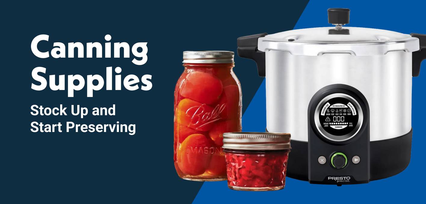 Canning supplies: Stock up and start preserving