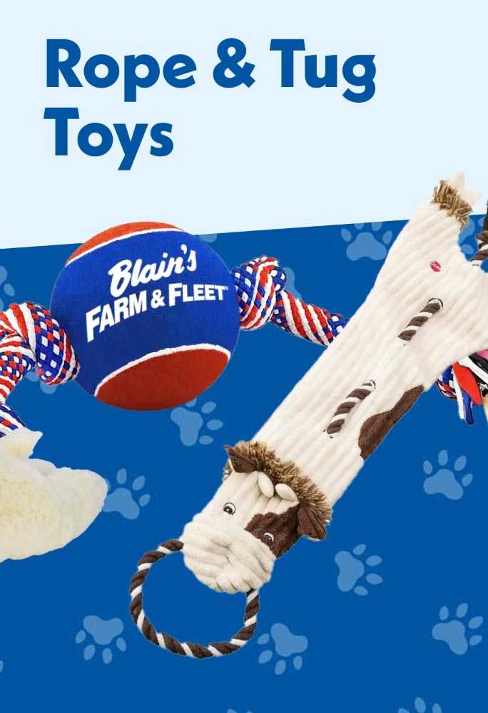 Rope and tug toys