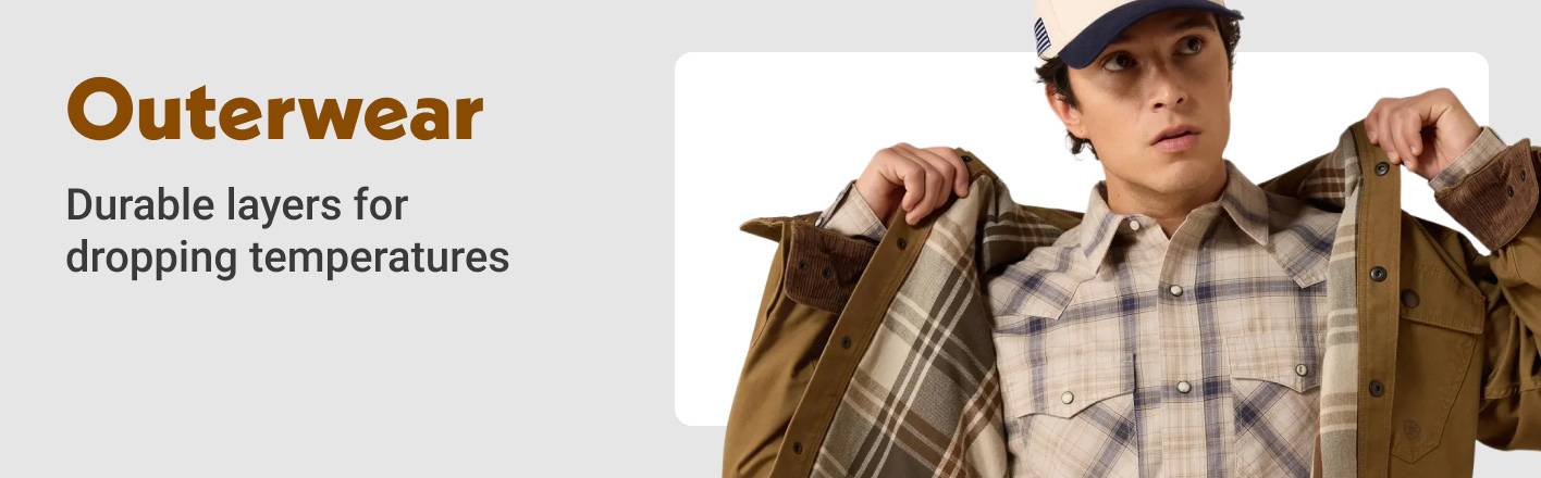 Outerwear, durable layers for dropping temperatures