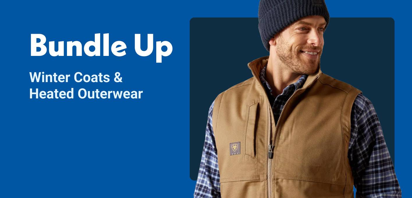 Bundle up; Winter coats and heated outerwear