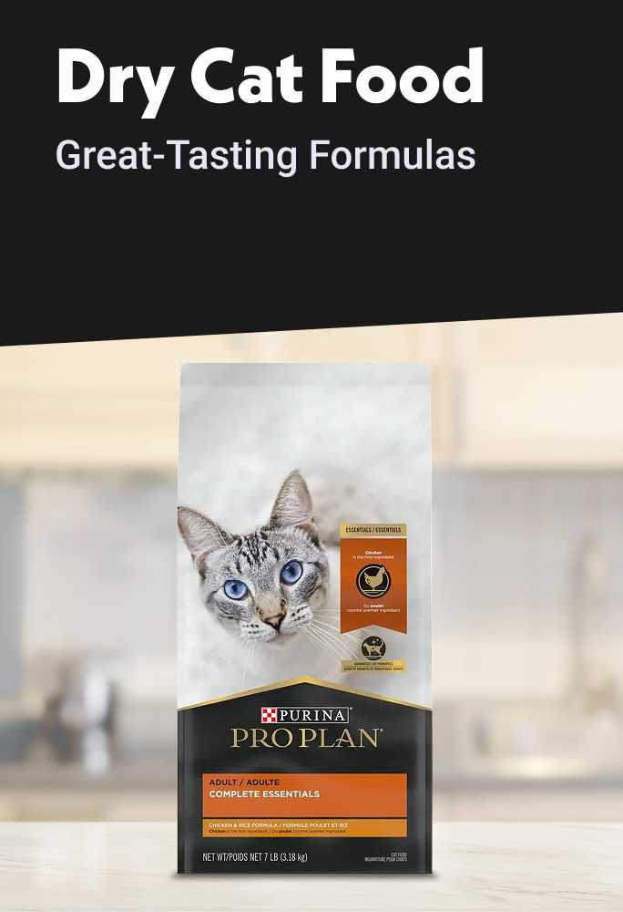Dry cat food. Great-tasting formulas