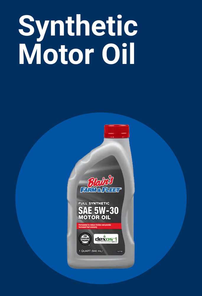 Blended & Synthetic Motor Oil