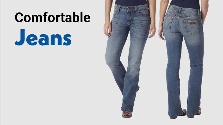 Comfortable jeans