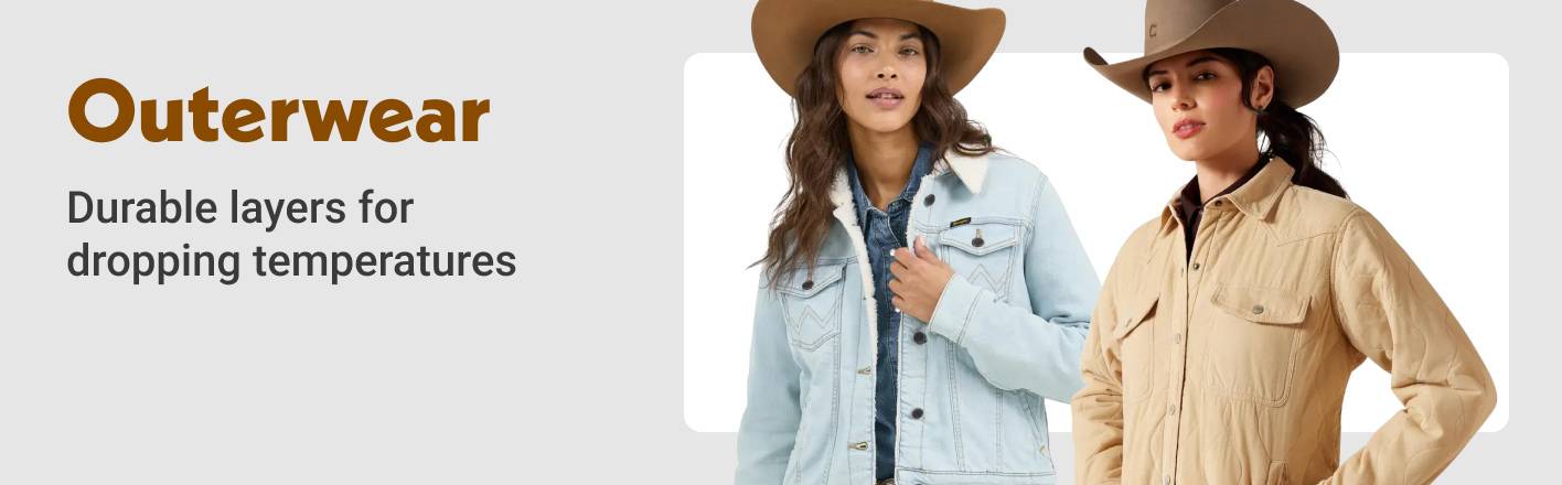 Outerwear, durable layers for dropping temperatures