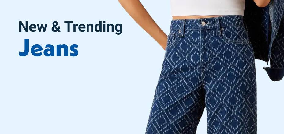 New and trending jeans