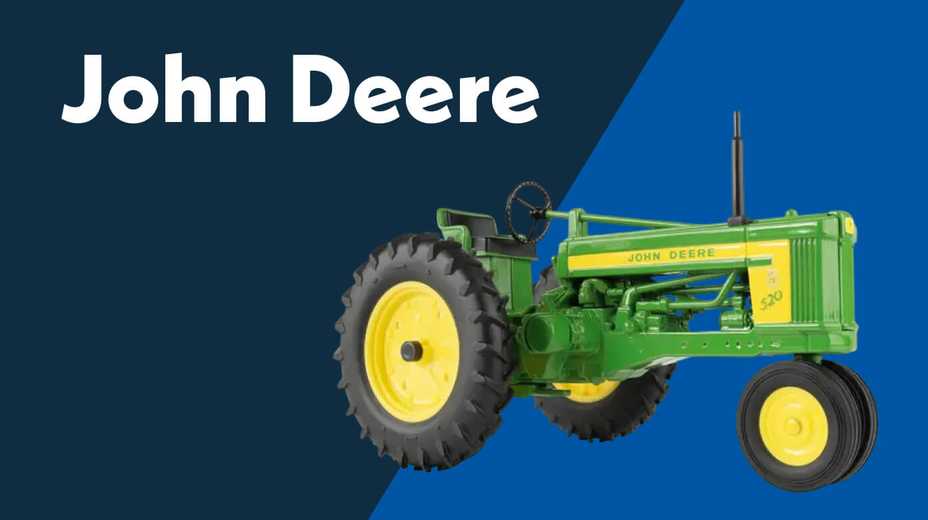 John Deere Tractor and Farm Vehicle Toys