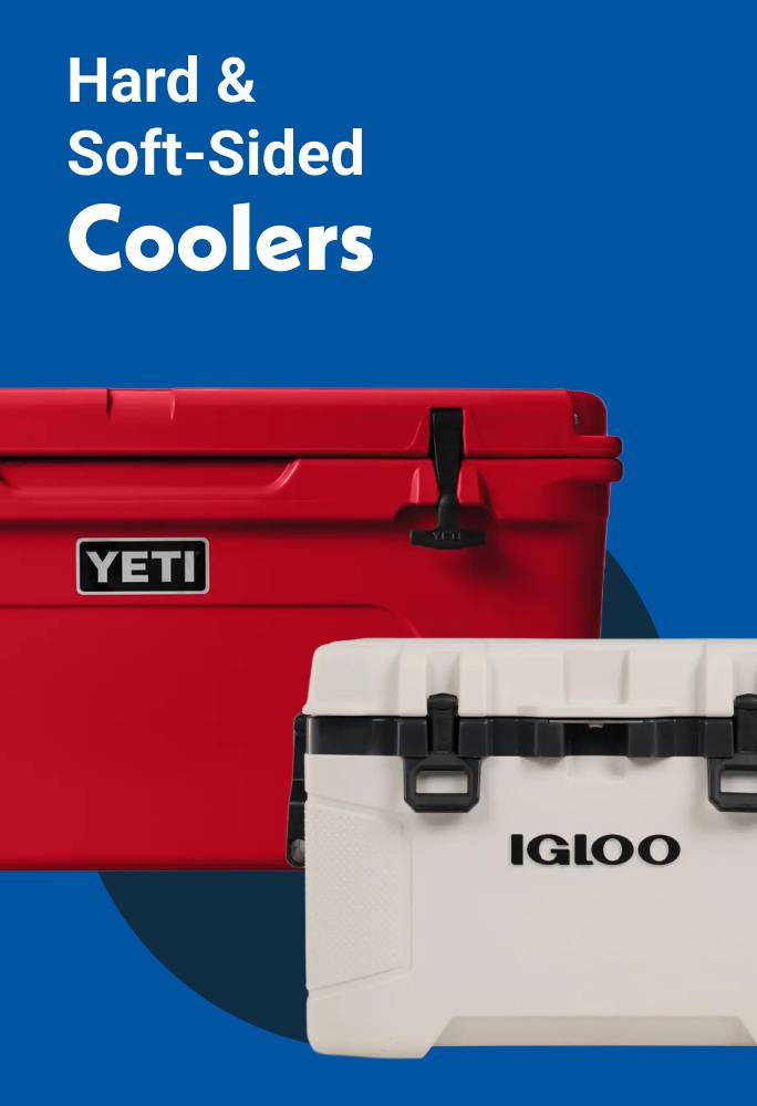 Hard and soft-sided coolers
