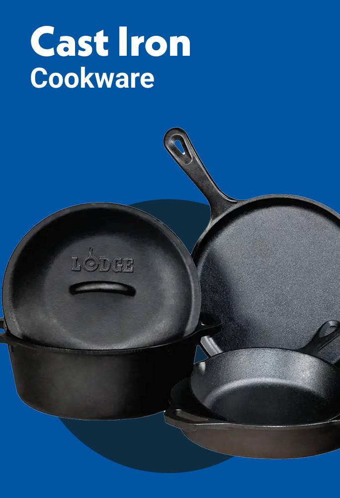 Cast iron cookware