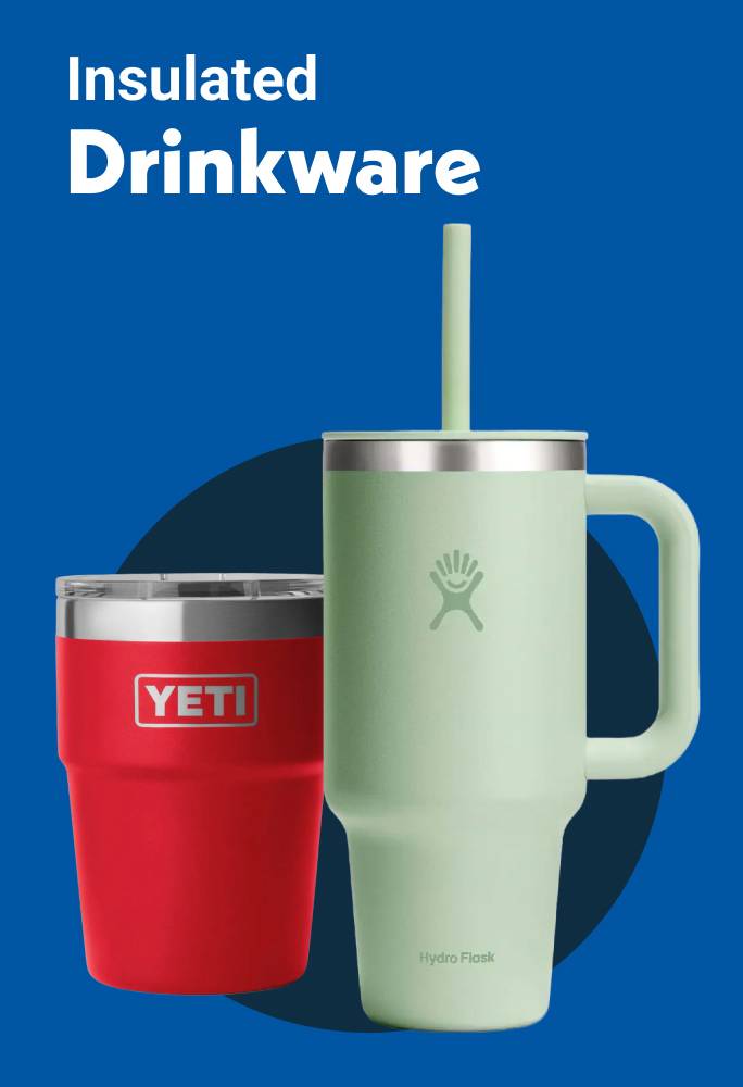 Insulated drinkware