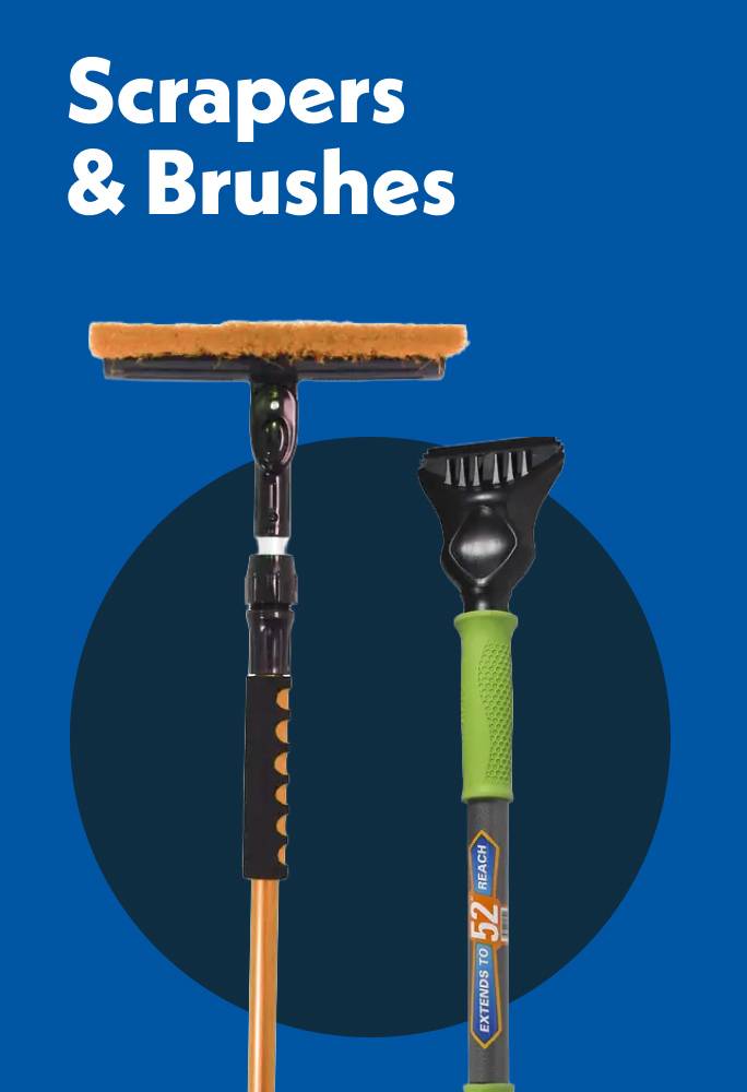 Scrapers & Brushes