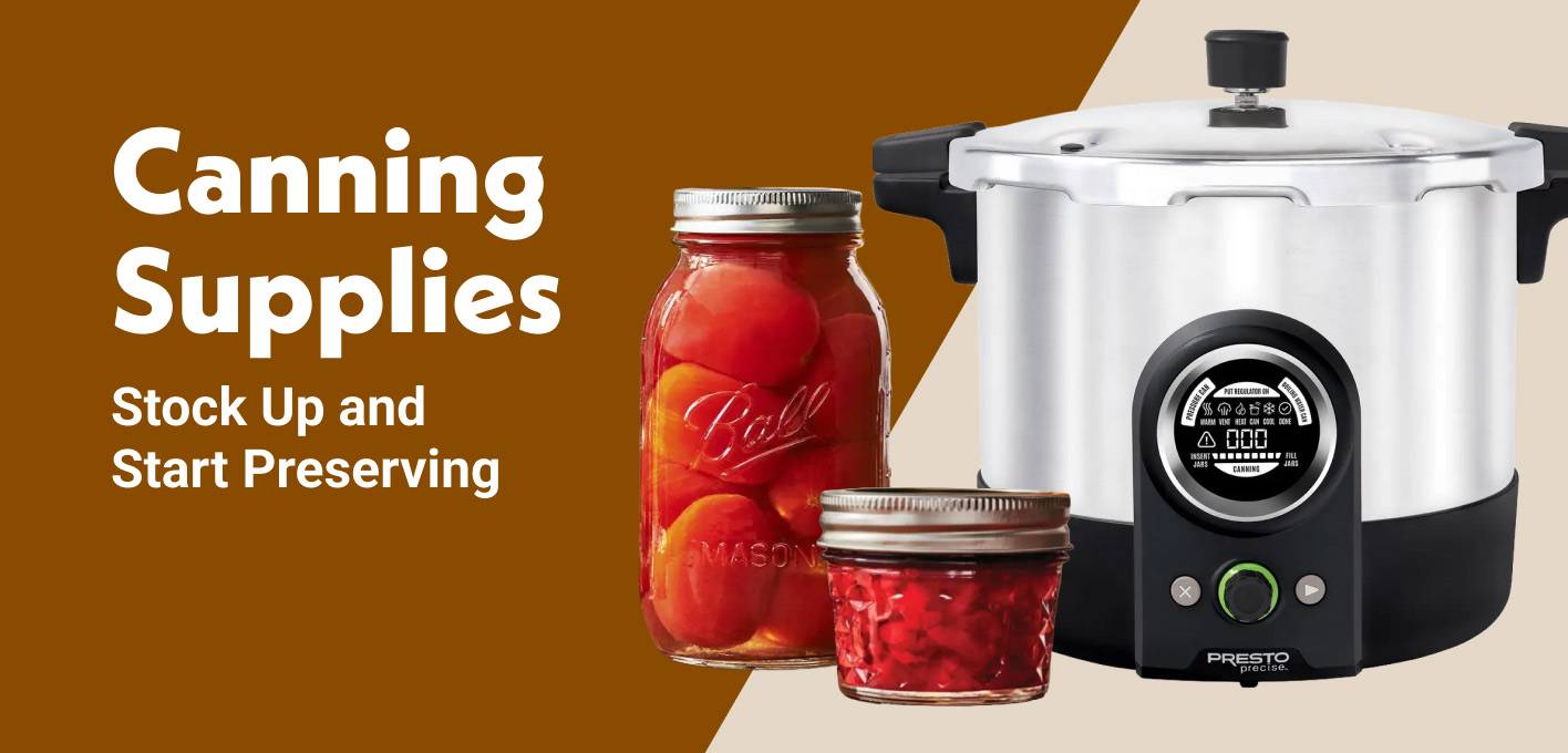 Canning Supplies: Stock Up and Start Preserving