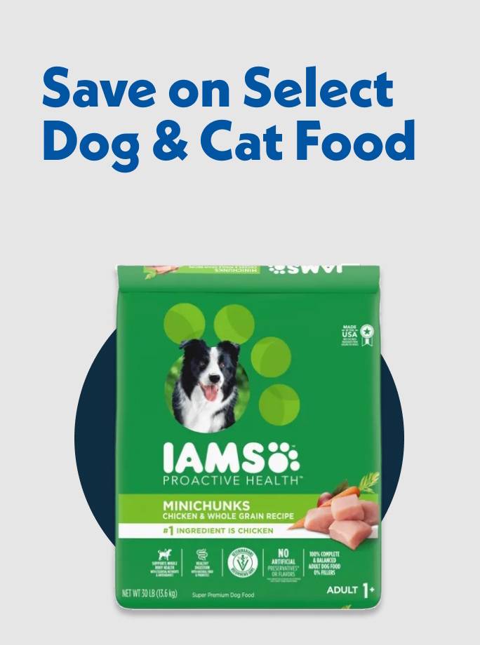 Save on Select Dog & Cat Food Brands 