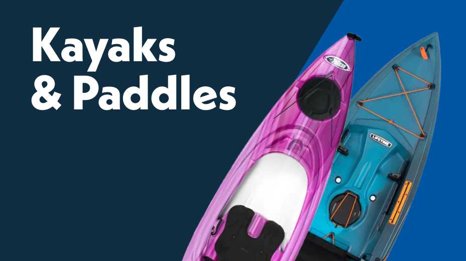 Kayaks and Kayak Paddles