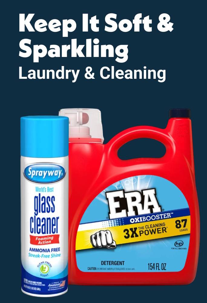 Keep It Soft & Sparkling Laundry & Cleaning