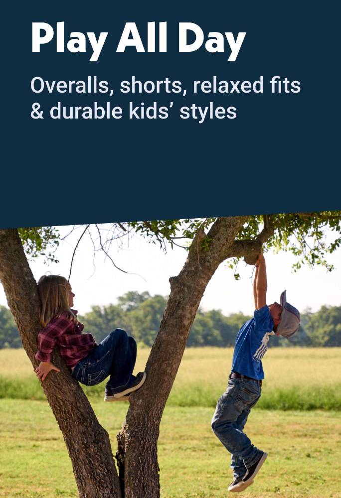 Play All Day Overalls, shorts, relaxed fits & durable kids' styles
