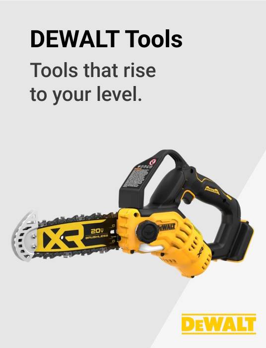 DEWALT Tools Tools that rise to your level
