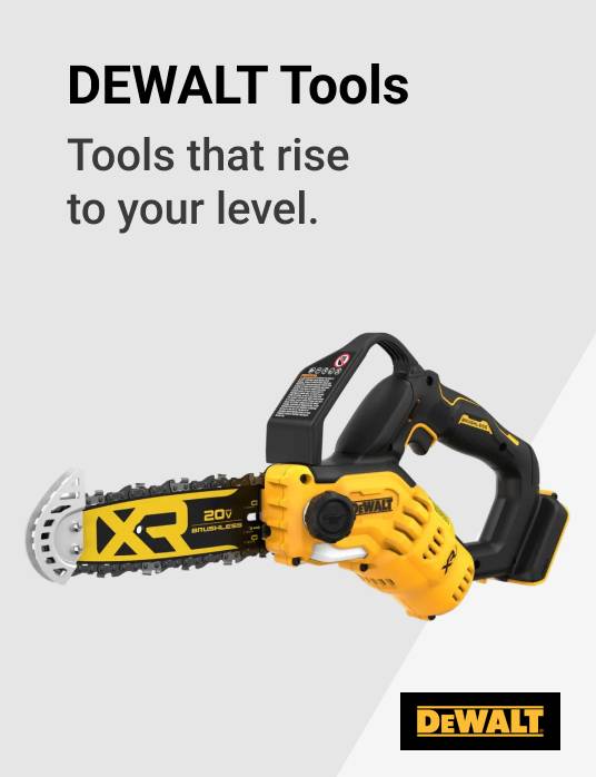 DEWALT Tools Tools that rise to your level