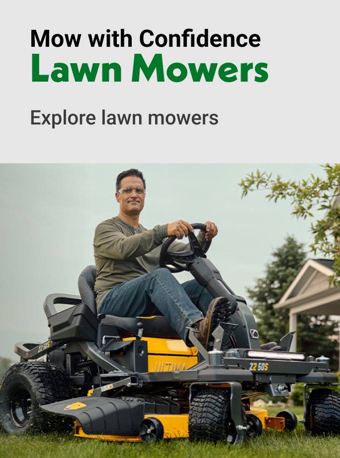 Mow with Confidence Lawn Mowers Explore lawn mowers