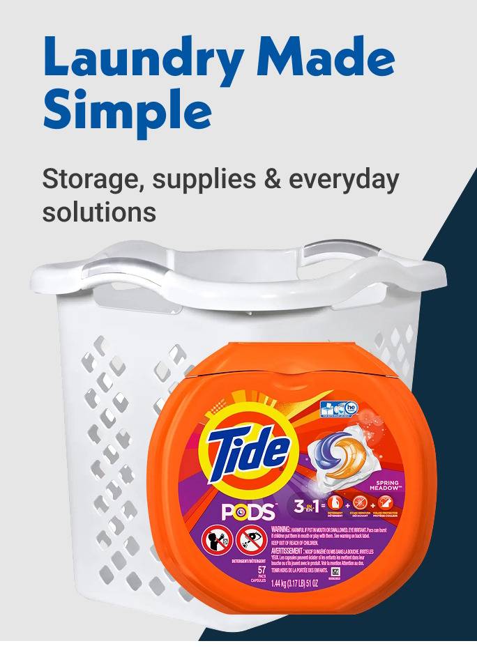 Laundry Made Simple Storage, supplies & everyday solutions