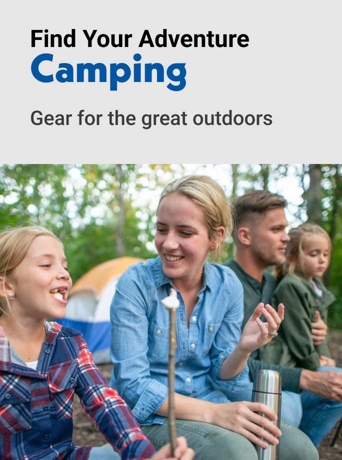 Find Your Adventure Camping Gear for the great outdoors