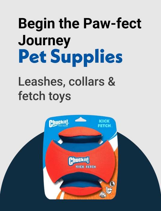 Begin the Paw-fect Journey Pet Supplies Leashes, collars & fetch toys