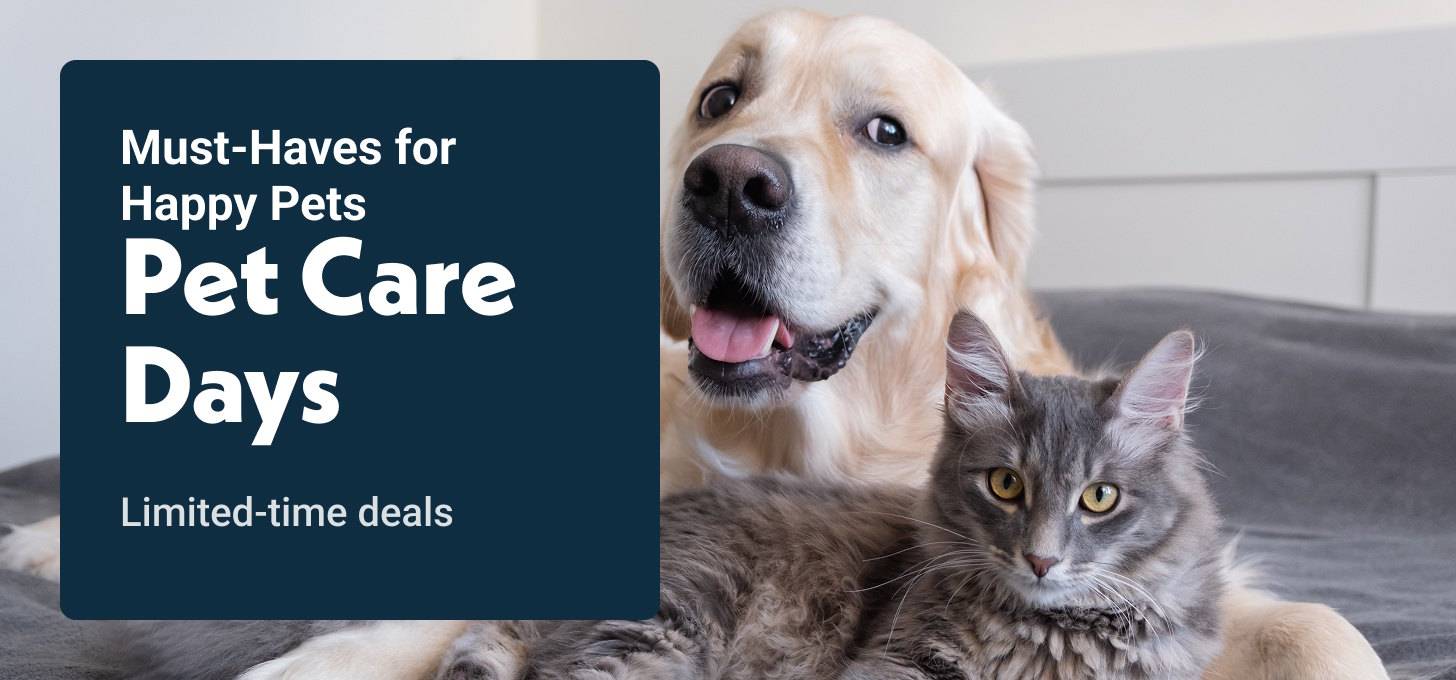 Must-Haves for Happy Pets Pet Care Days Limited-time deals
