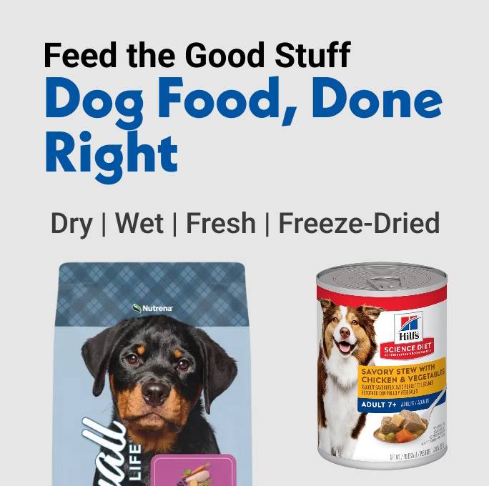 Feed the Good Stuff Dog Food, Done Right Dry | Wet | Fresh | Freeze-Dried