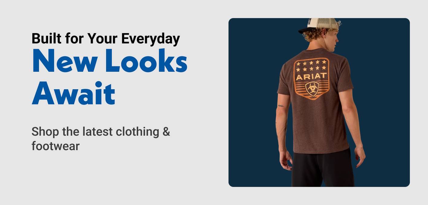Built for Your Everyday New Looks Await Shop the latest clothing & footwear