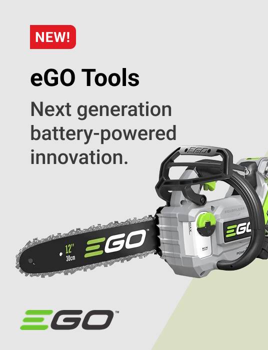 NEW! eGO Tools Next generation battery-powered innovation.