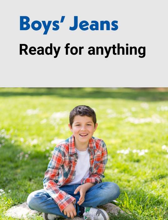 Boys' Jeans Ready for anything