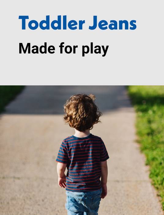 Toddler Jeans Made for play