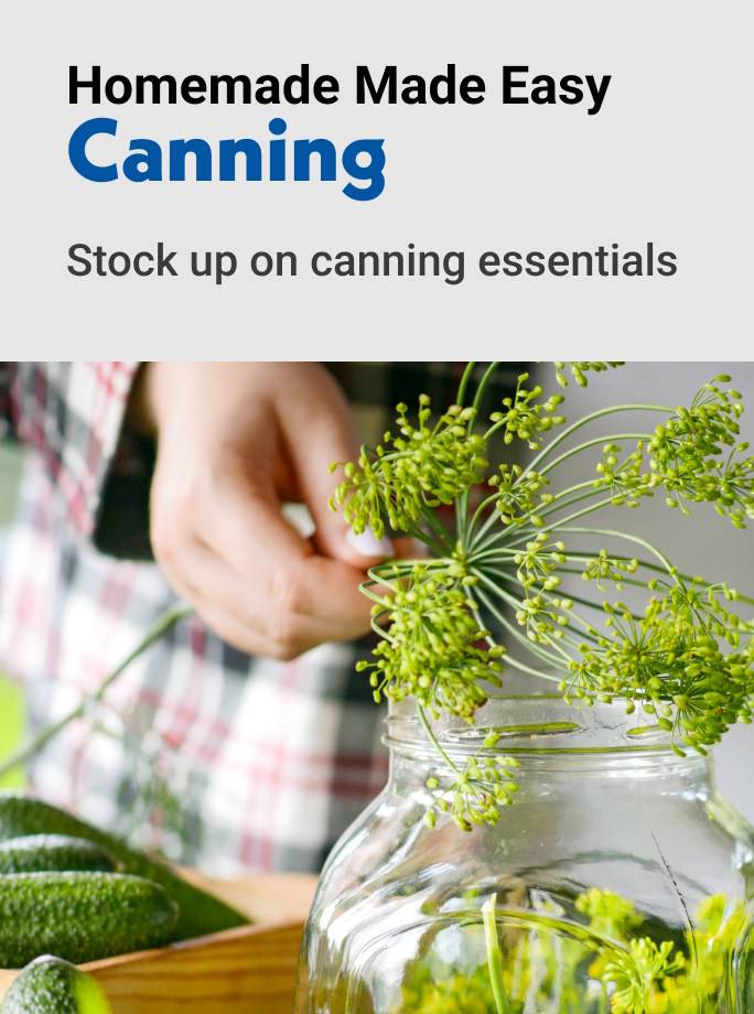 Homemade Made Easy Canning Stock up on canning essentials